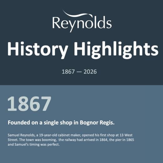 159 years ago, a 19-year-old cabinet maker opened a small shop in Bognor Regis. That man was Samuel R...