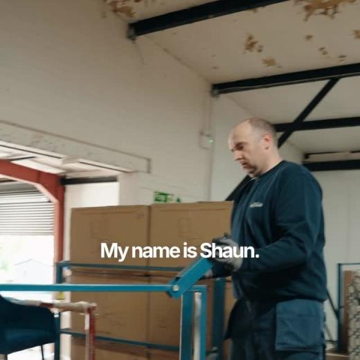 A behind-the-scenes look at our warehouse with Shaun ✨ Shaun joined us at just 16 and has grown alo...