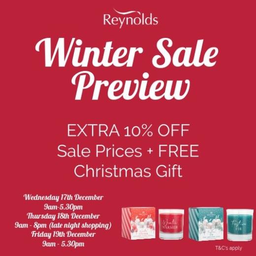 🎄One Week Today Until Our Winter Sale Preview 🎄 We can't wait to welcome you to store next week...